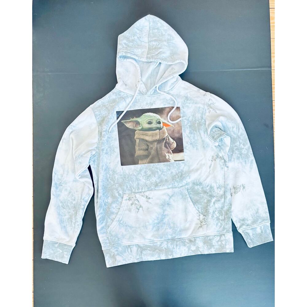 Disney Star Wars Grogu The Mandalorian “The Child” tie dye Hoodie sweatshirt